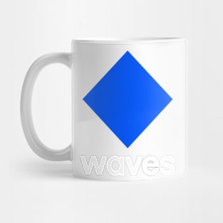 Waves Coin Cryptocurrency WAVES crypto Mug